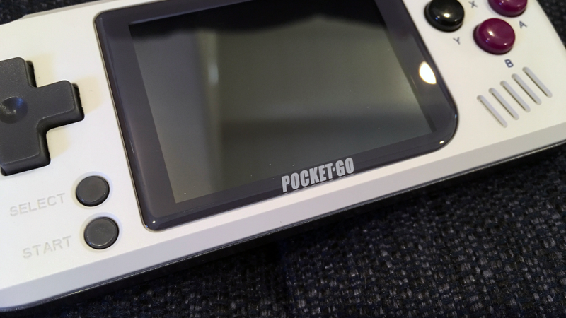 My PocketGo came with a small amount of dust under the screen.